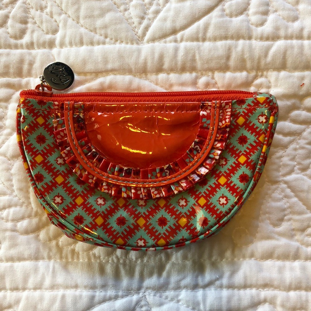 Vera Bradley Frill Collection Coin Purse
